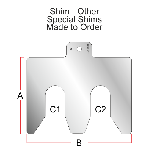 Shim - Custom Sizes