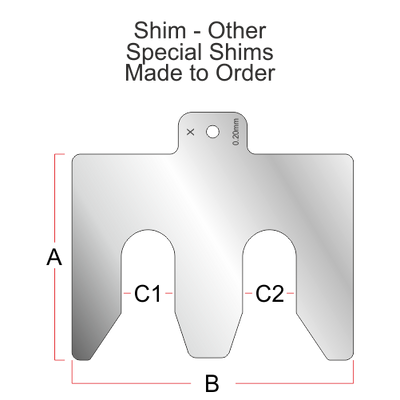 Shim - Custom Sizes